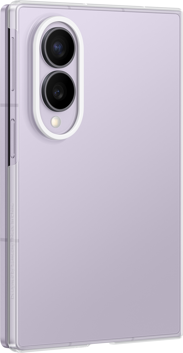 Capa para Samsung Galaxy Z Fold8 F971, Capa Transparente, Transparente EF-QF971CTEGWW