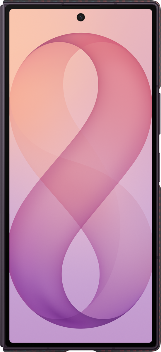 Capa para Samsung Galaxy Z Fold8 Ultra F976, Carbon Magnet Case, Vermelha EF-KF976SREGWW