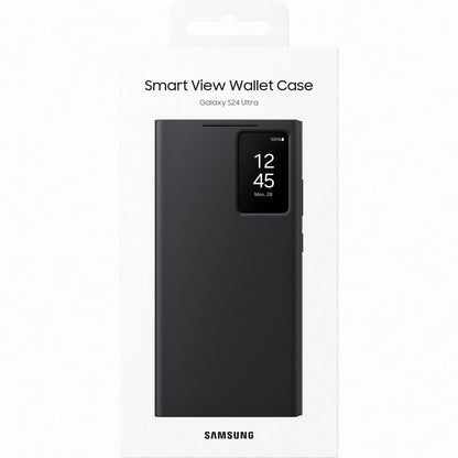 Bolsa para Samsung Galaxy S24 Ultra S928, S-View Wallet, Preto EF-ZS928CBEGWWW 