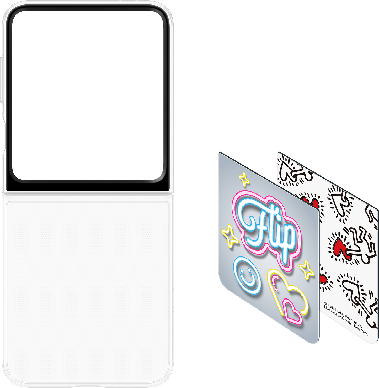 Capa para Samsung Galaxy Z Flip6 F741, Capa FlipSuit, Branco EF-ZF741CWEGWWWW 