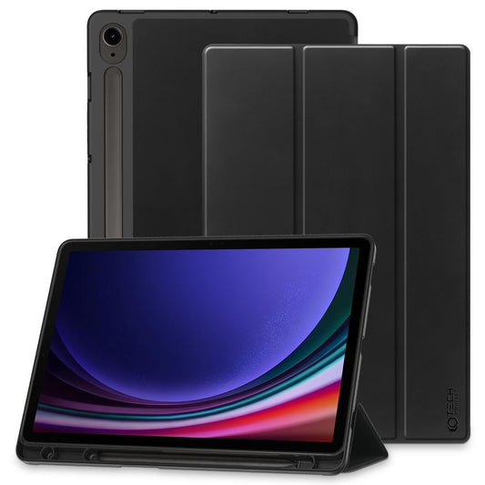 Capa para Samsung Galaxy Tab S9 FE, Tech-Protect, SC PEN, Preto 