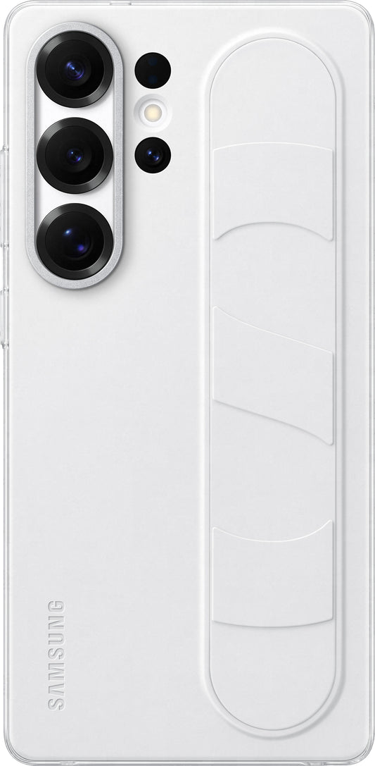 Capa para Samsung Galaxy S25 Ultra S938, Standing Grip, Branca EF-GS938CWEGWW
