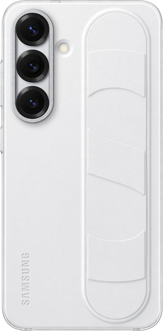 Capa para Samsung Galaxy S25 S931, Standing Grip, Branca EF-GS931CWEGWW