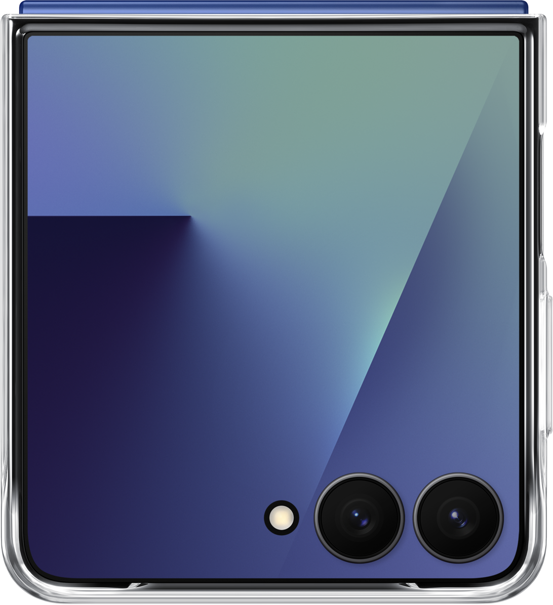 Capa para Samsung Galaxy Z Flip7 F766, Clear Case, Transparente EF-AF766CTEGWW