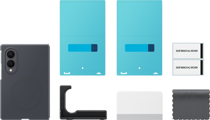 Capa para Samsung Galaxy Z Fold8 F971, Silicone Magnet Case, Preta EF-EF971CBEGWW