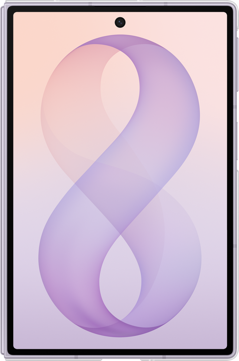 Capa para Samsung Galaxy Z Fold8 F971, Capa Transparente, Transparente EF-QF971CTEGWW