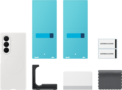 Capa para Samsung Galaxy Z Fold8 Ultra F976, Silicone Magnet Case, Branca EF-EF976CWEGWW