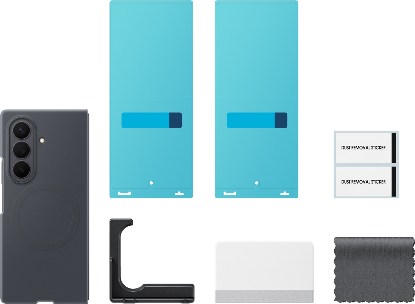 Capa para Samsung Galaxy Z Fold8 Ultra F976, Silicone Magnet Case, Preta EF-EF976CBEGWW