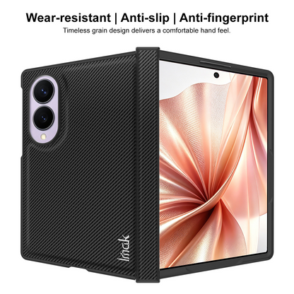 Capa para Samsung Galaxy Z Fold8 F971, Imak, Carbono, Preta