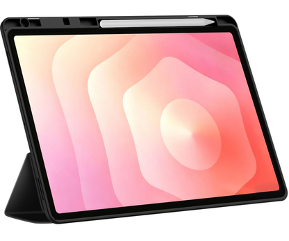 Capa para Samsung Galaxy Tab S12 Plus, Tech-Protect, SC PEN, Preta