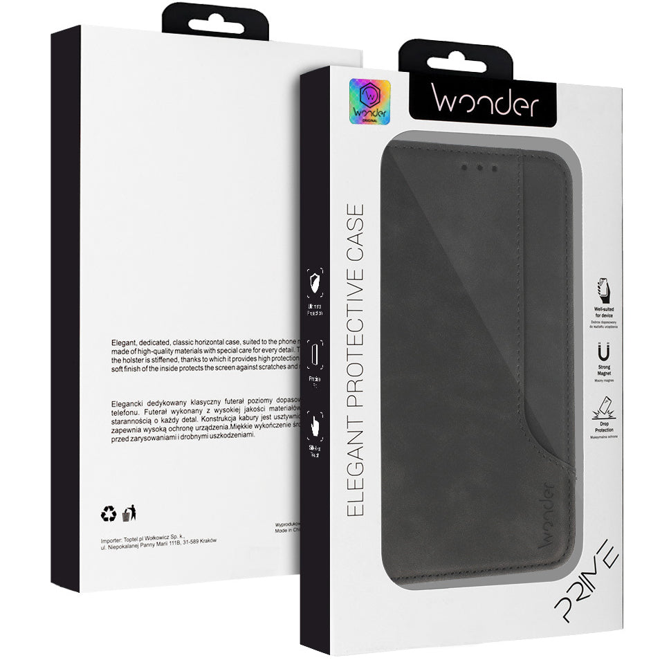Capa para Samsung Galaxy A52s 5G A528 / A52 5G A526 / A52 A525, Wonder, Prime, Preta