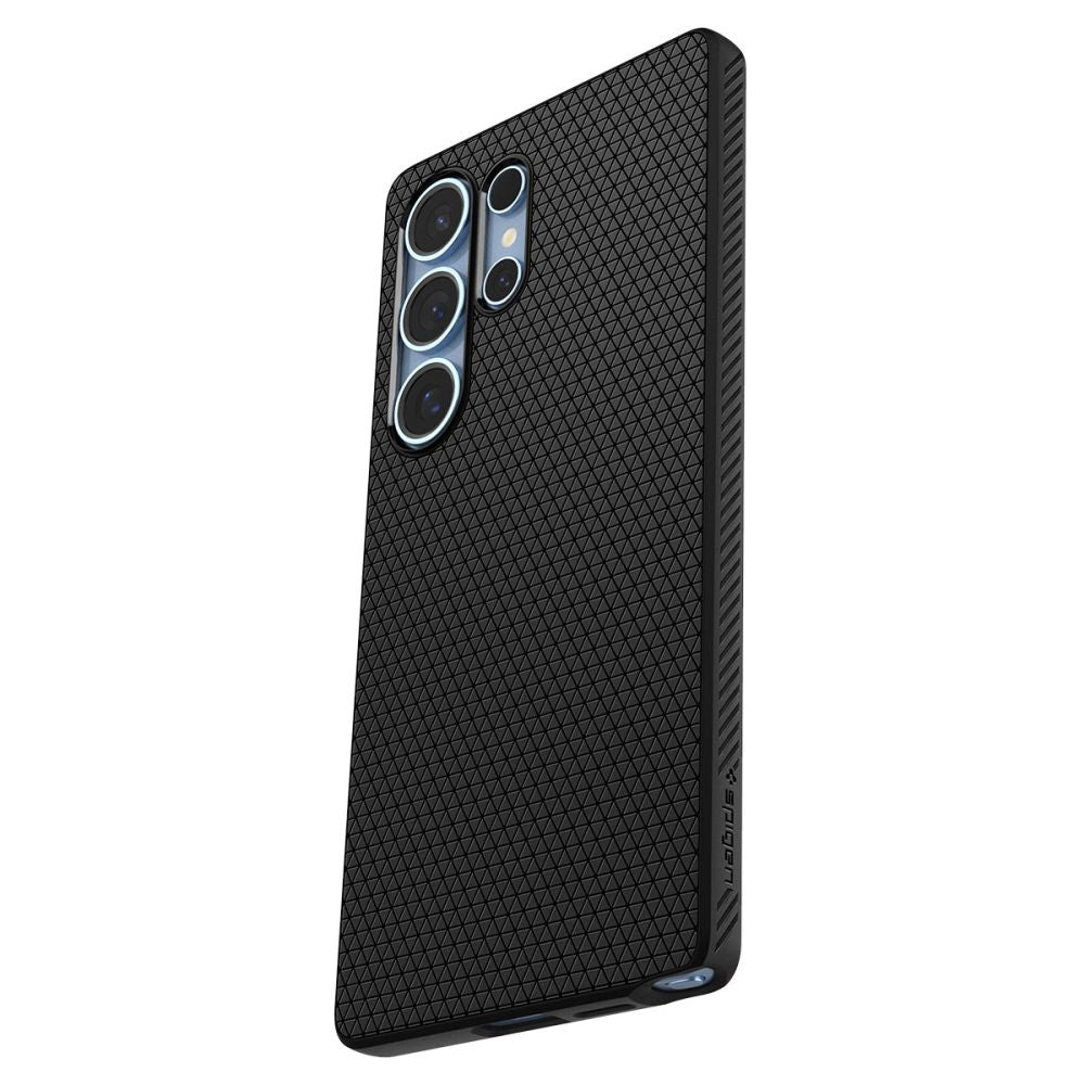 Capa para Samsung Galaxy S25 Ultra S938, Spigen, Liquid Air, Preta ACS08953