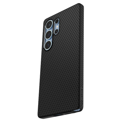 Capa para Samsung Galaxy S25 Ultra S938, Spigen, Liquid Air, Preta ACS08953