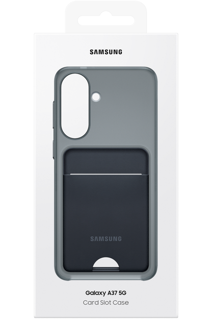 Capa para Samsung Galaxy A37 5G, Card Slot Case, Cinza EF-OA376TJEGWW