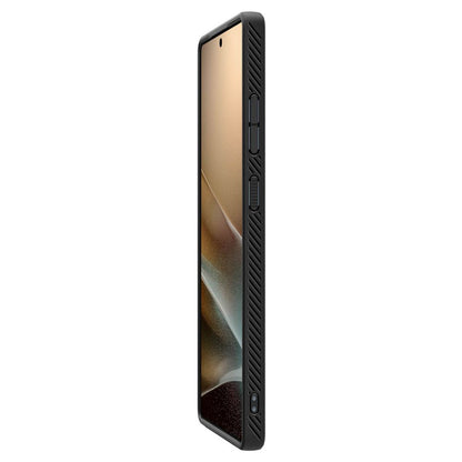 Capa para Samsung Galaxy S25 Ultra S938, Spigen, Liquid Air, Preta ACS08953
