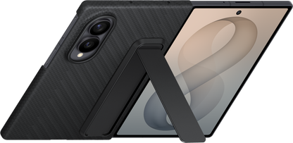 Capa para Samsung Galaxy Z Fold8 F971, Carbon Standing, Preta EF-XF971SBEGWW