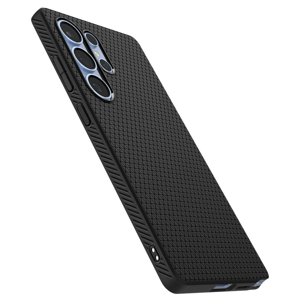 Capa para Samsung Galaxy S25 Ultra S938, Spigen, Liquid Air, Preta ACS08953