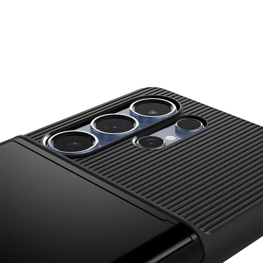 Capa para Samsung Galaxy S25 Ultra S938, Spigen, Slim Armor CS, Preta ACS08967