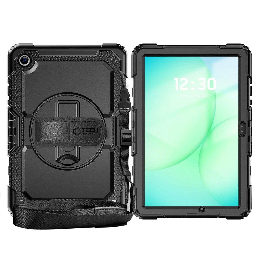 Capa para Samsung Galaxy Tab S10 FE+, Tech-Protect, Solid, Preta