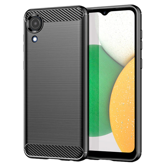 Capa para Samsung Galaxy A03 Core A032, Techsuit, Carbono, Preta