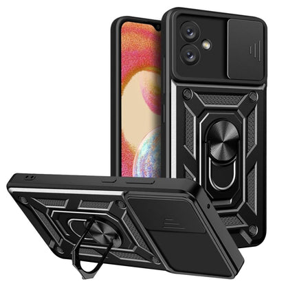 Capa para Samsung Galaxy A04e A042 / M04 M045, Techsuit, CamShield, Preta