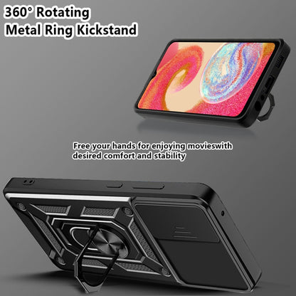 Capa para Samsung Galaxy A04e A042 / M04 M045, Techsuit, CamShield, Preta