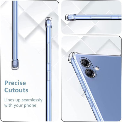 Capa para Samsung Galaxy A04e A042 / M04 M045, Techsuit, Transparente Antichoque, Transparente