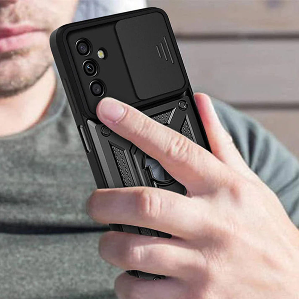 Capa para Samsung Galaxy A04s A047 / A13 5G A136, Techsuit, CamShield, Preta