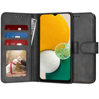 Capa para Samsung Galaxy A04s A047 / A13 5G A136, Techsuit, Diary Book, Preta