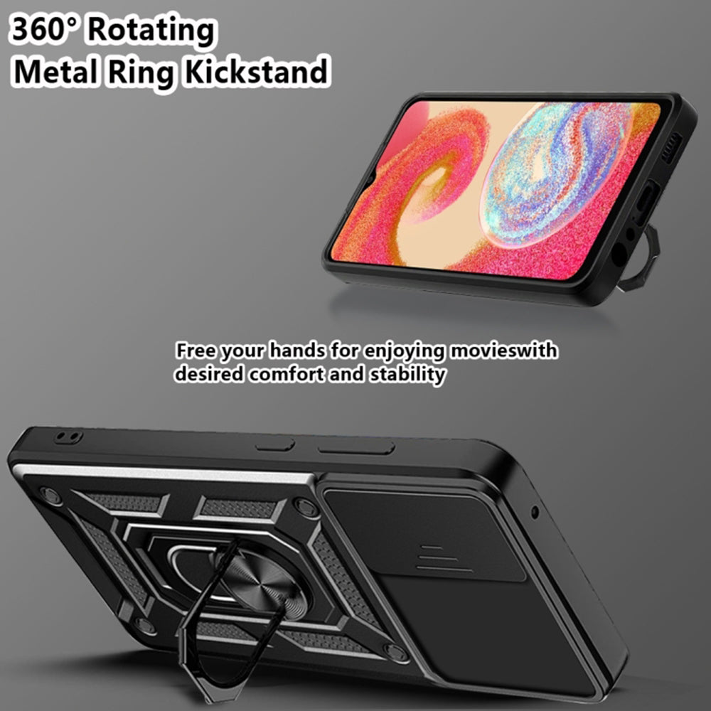 Capa para Samsung Galaxy A05 A055, Techsuit, CamShield, Preta