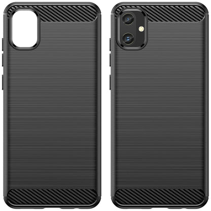Capa para Samsung Galaxy A05 A055, Techsuit, Carbono, Preta