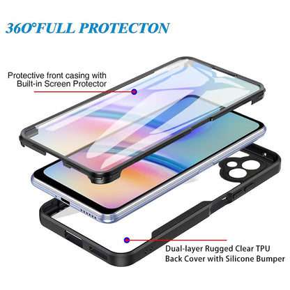 Capa para Samsung Galaxy A05 A055, Techsuit, ColorVerse 360, Rosa
