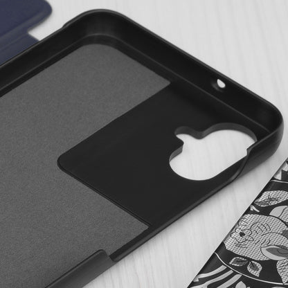 Case for Samsung Galaxy A05 A055, Techsuit, eFold, Dark Blue