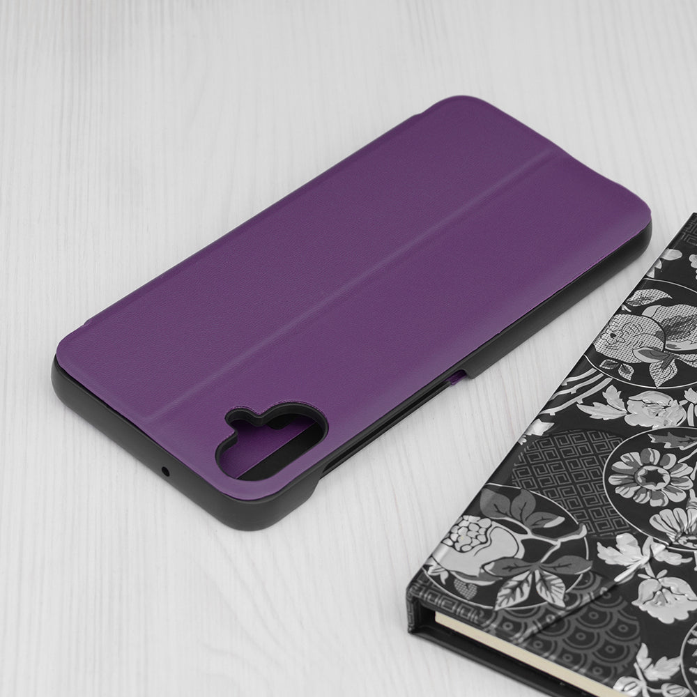 Capa para Samsung Galaxy A05 A055, Techsuit, eFold, Roxo