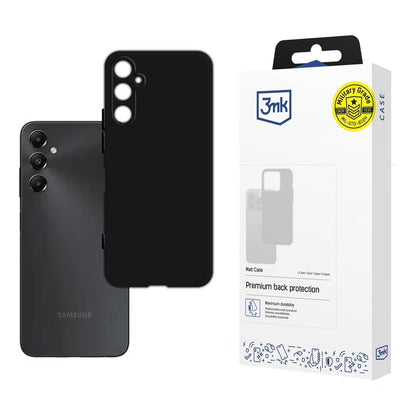 Capa para Samsung Galaxy A05s A057, 3MK, Preta Mate
