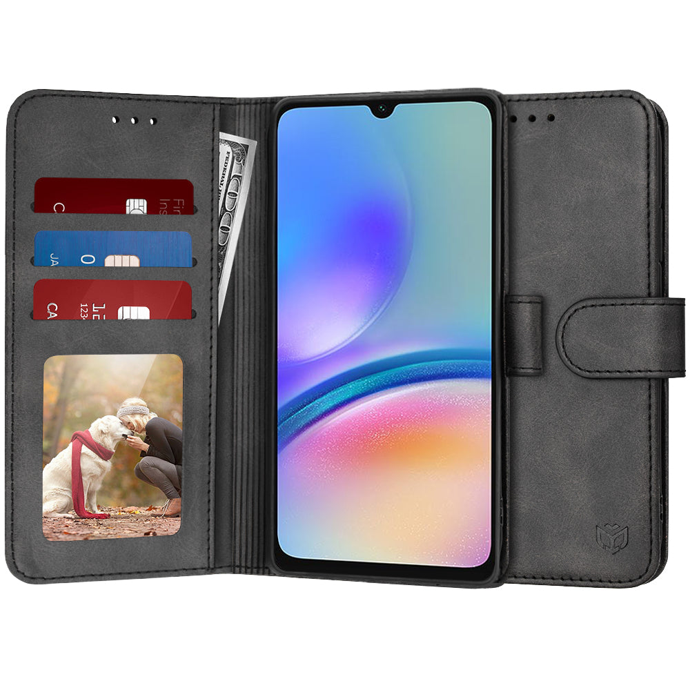 Capa para Samsung Galaxy A05s A057, Techsuit, Diary Book, Preta