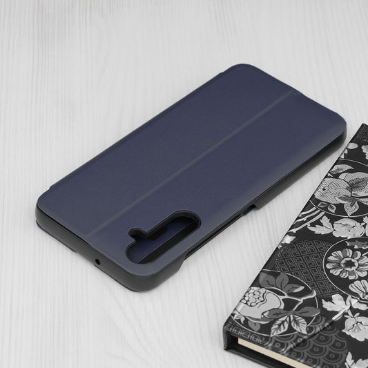 Capa para Samsung Galaxy A05s A057, Techsuit, eFold, Azul Escuro