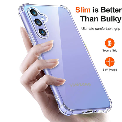 Capa para Samsung Galaxy A05s A057, Techsuit, Shockproof Clear, Transparente
