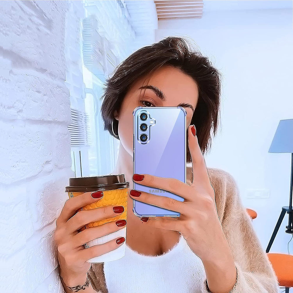 Capa para Samsung Galaxy A05s A057, Techsuit, Shockproof Clear, Transparente