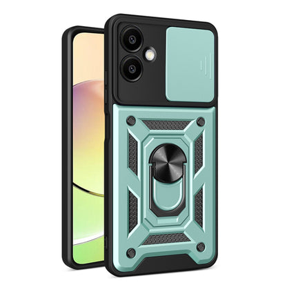 Capa para Samsung Galaxy A06 A065, Techsuit, CamShield, Verde