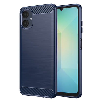 Capa para Samsung Galaxy A06 A065, Techsuit, Carbono, Azul