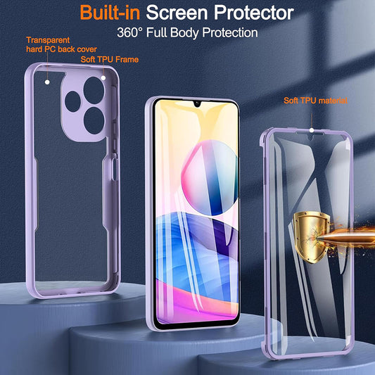 Capa para Samsung Galaxy A06 A065, Techsuit, ColorVerse 360, Preta