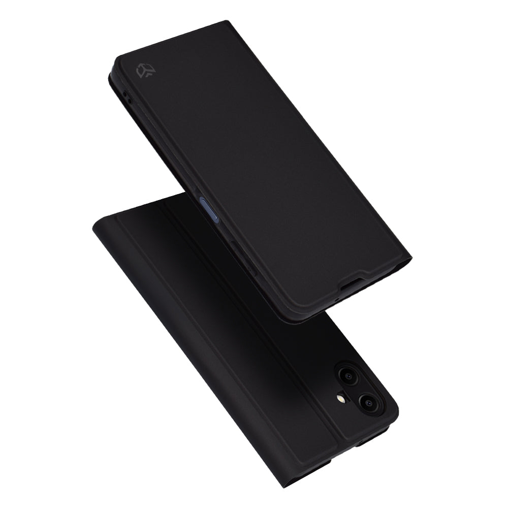 Capa para Samsung Galaxy A06 A065, Techsuit, Magskin Book, Preta