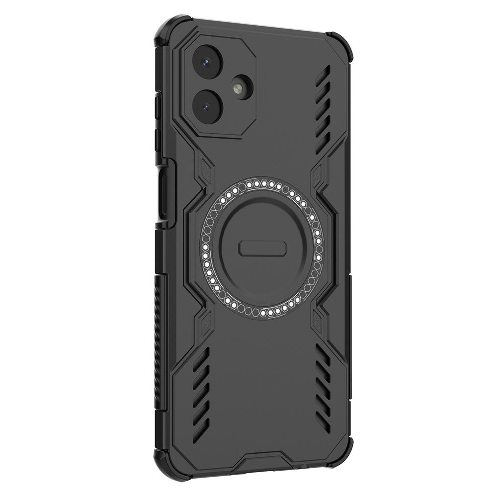 Capa MagSafe para Samsung Galaxy A07 4G A075, Techsuit, ArmorMag, Preta