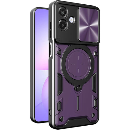 Capa para Samsung Galaxy A07 4G A075, Techsuit, CamGuard Pro, Roxo