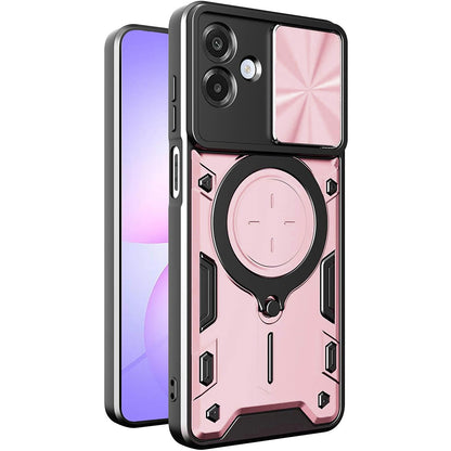 Capa para Samsung Galaxy A07 4G A075, Techsuit, CamGuard Pro, Rosa
