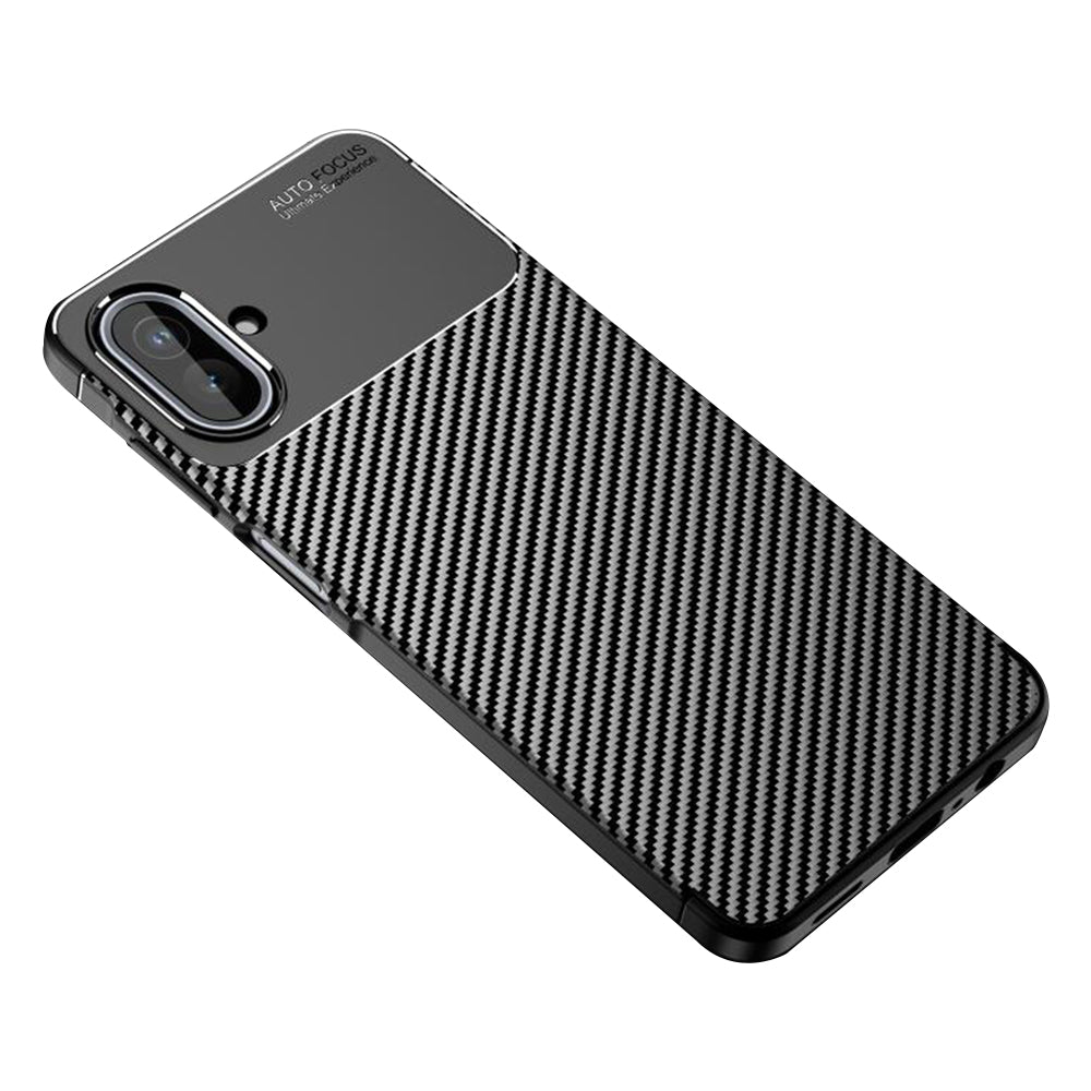 Capa para Samsung Galaxy A07 4G A075, Techsuit, CarbonFiber, Preta