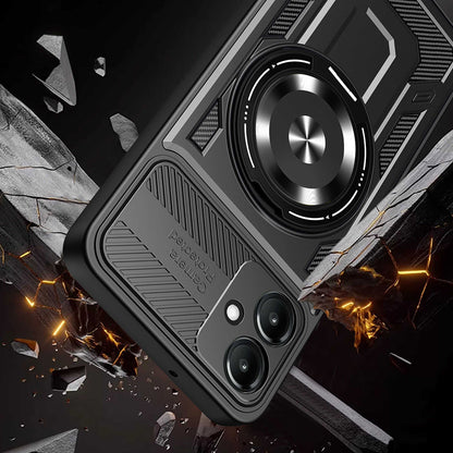 Capa para Samsung Galaxy A07 4G A075, Techsuit, RuggedCam, Cinzento