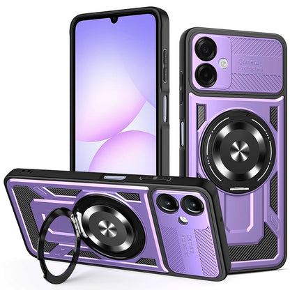 Capa para Samsung Galaxy A07 4G A075, Techsuit, RuggedCam, Roxo