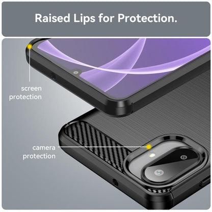 Capa para Samsung Galaxy A07 4G A075, Techsuit, Carbono, Preta